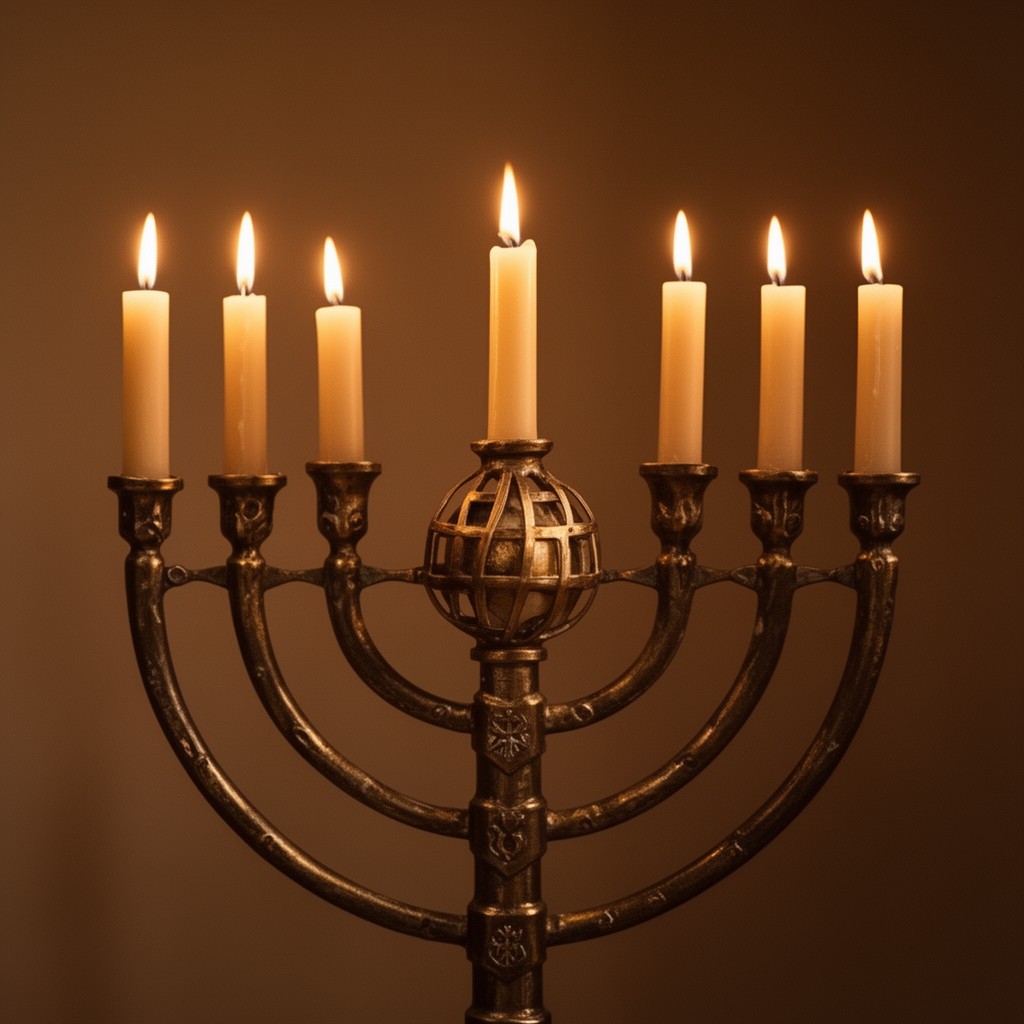 AI-generated illustration of shamash