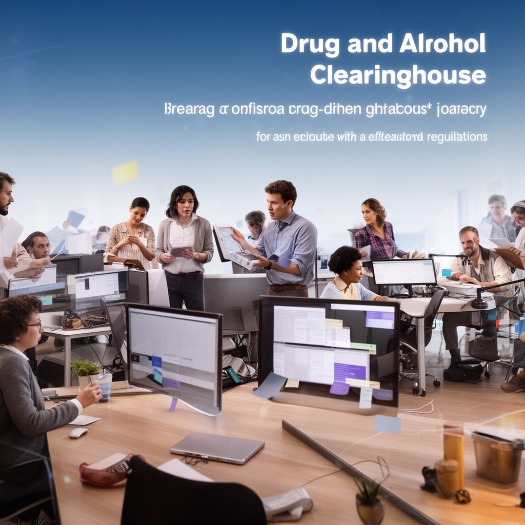 AI-generated illustration of Drug and Alcohol Clearinghouse