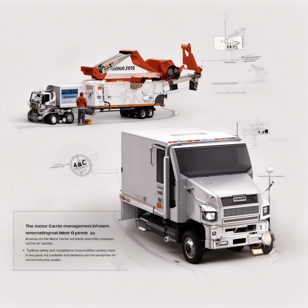 AI-generated illustration of Motor Carrier Management Information System