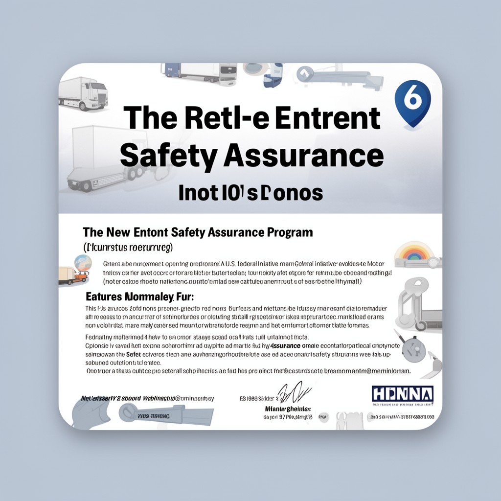 AI-generated illustration of new entrant safety assurance program