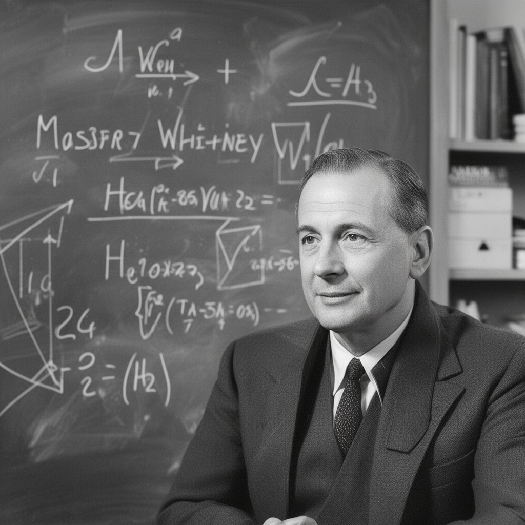 AI-generated illustration of Hassler Whitney