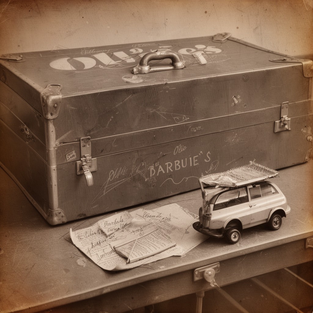 AI-generated illustration of Ollie’s Barbecue case