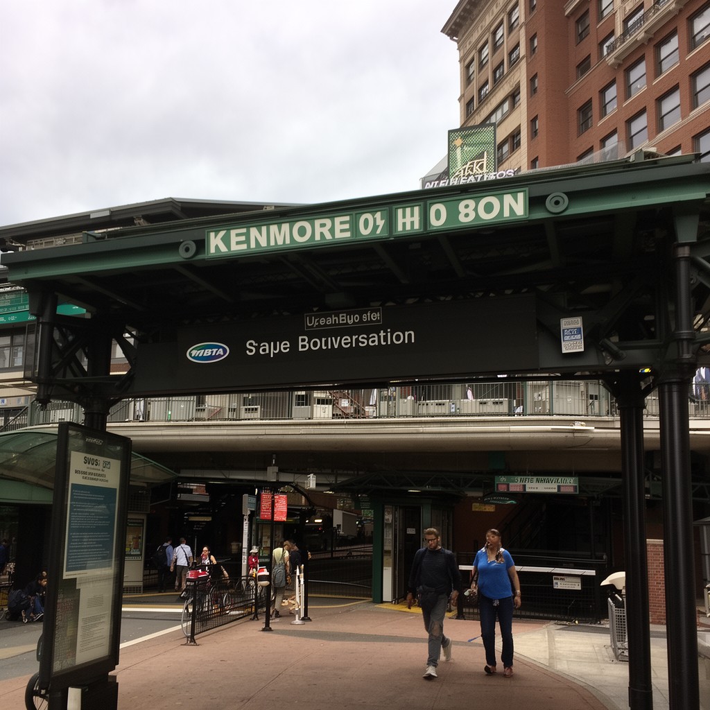 AI-generated illustration of Kenmore station