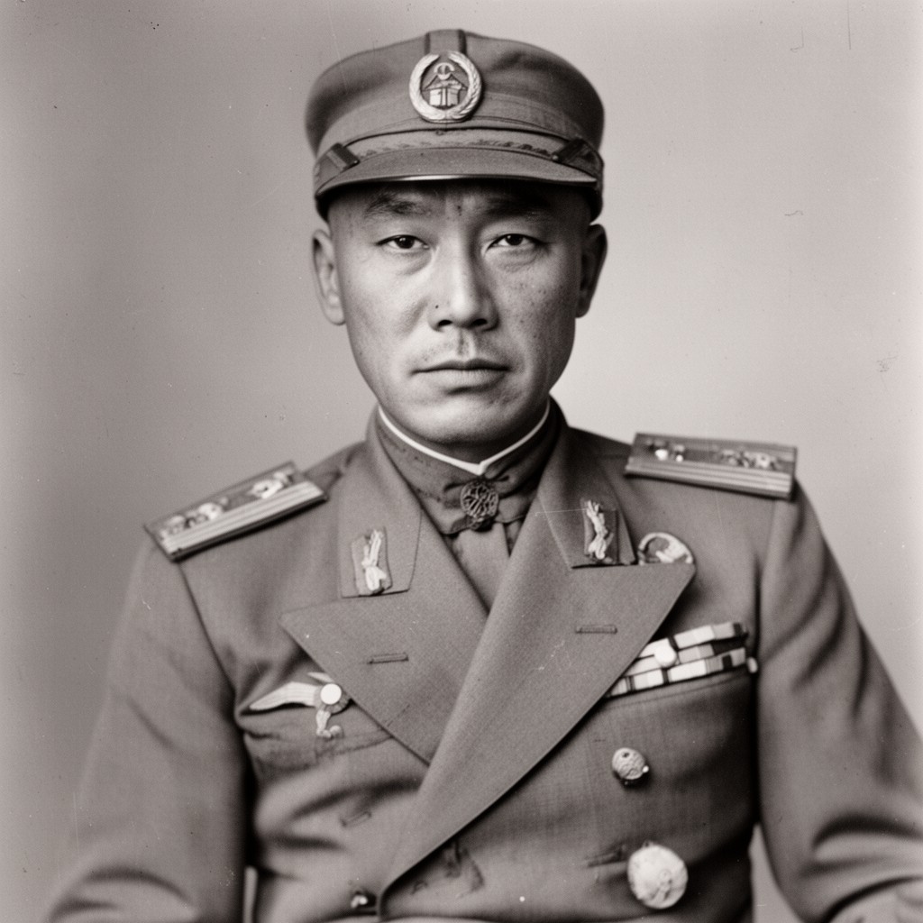 AI-generated illustration of Mutaguchi Renya
