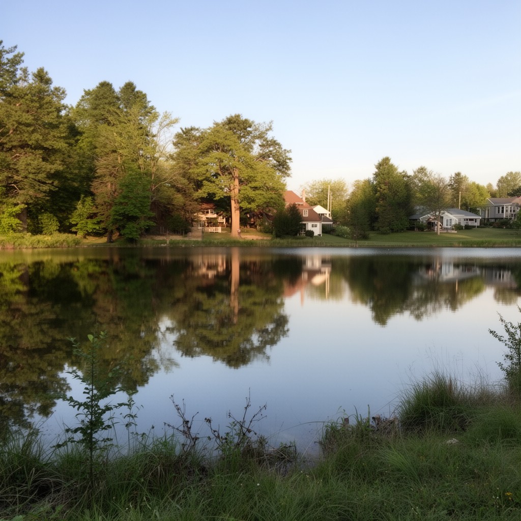 AI-generated illustration of Osceola Lake
