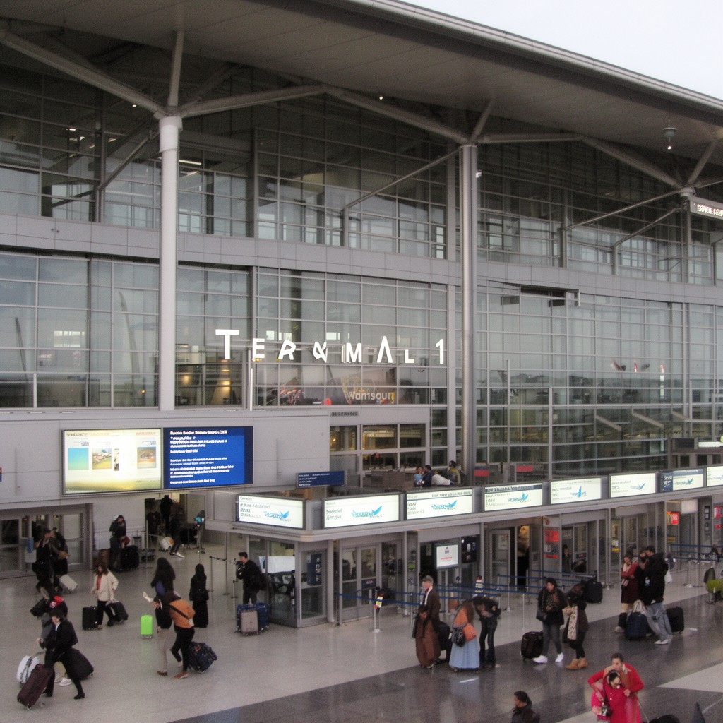 AI-generated illustration of Terminal 1