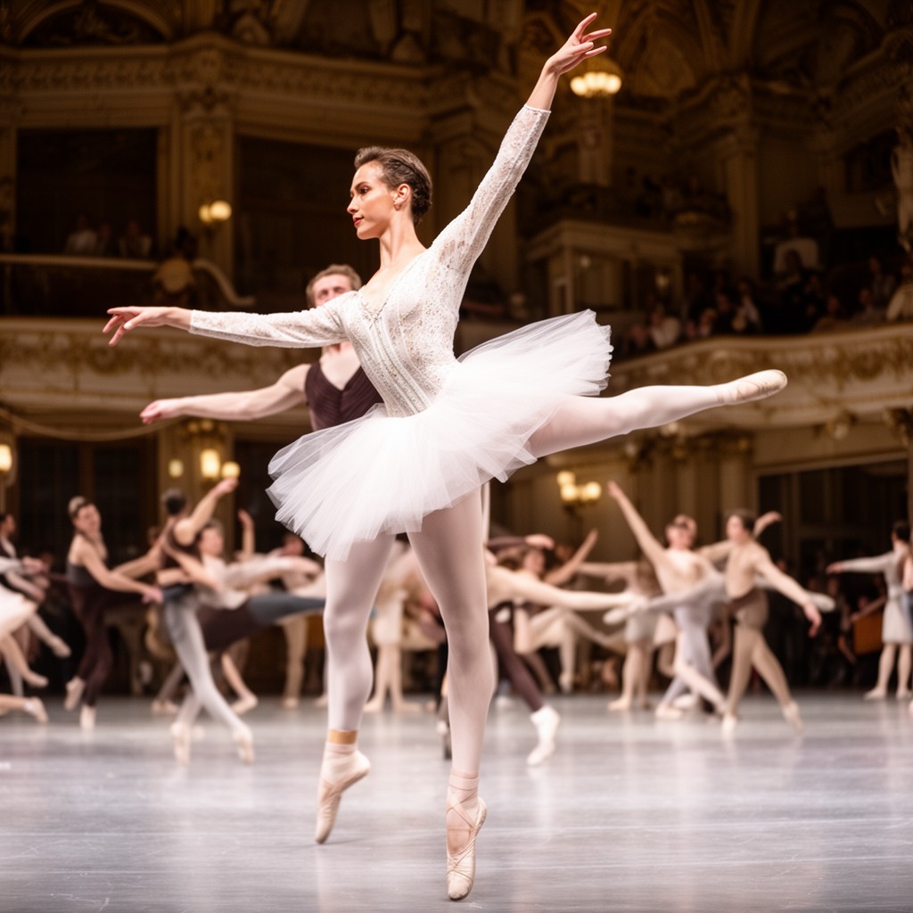 AI-generated illustration of The Royal Ballet