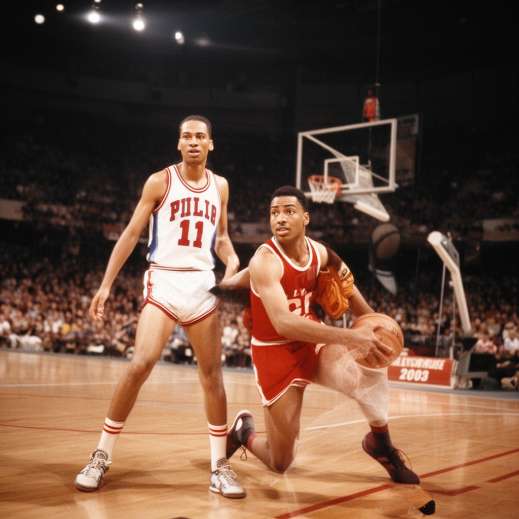 AI-generated illustration of Hal Greer
