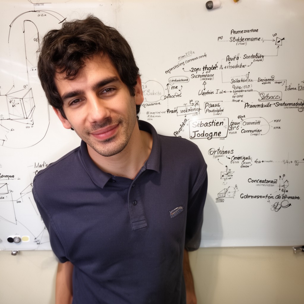 AI-generated illustration of Sébastien Jodogne