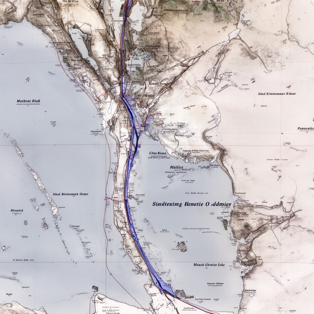AI-generated illustration of Chile Rise
