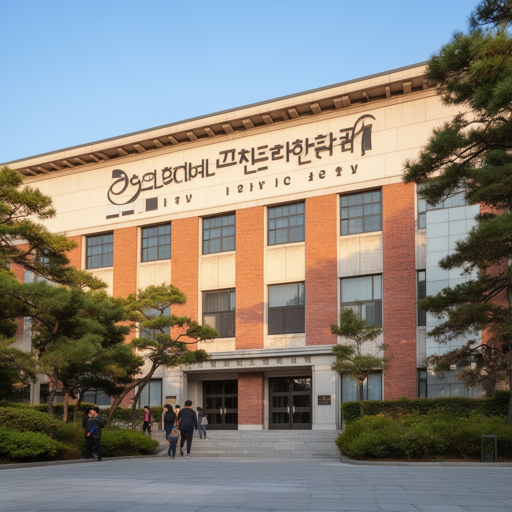 AI-generated illustration of Seoul National University