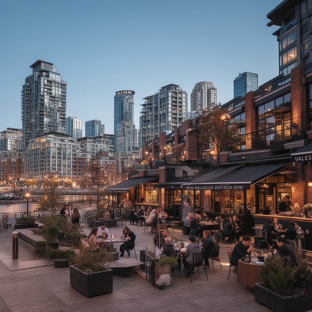 AI-generated illustration of Yaletown