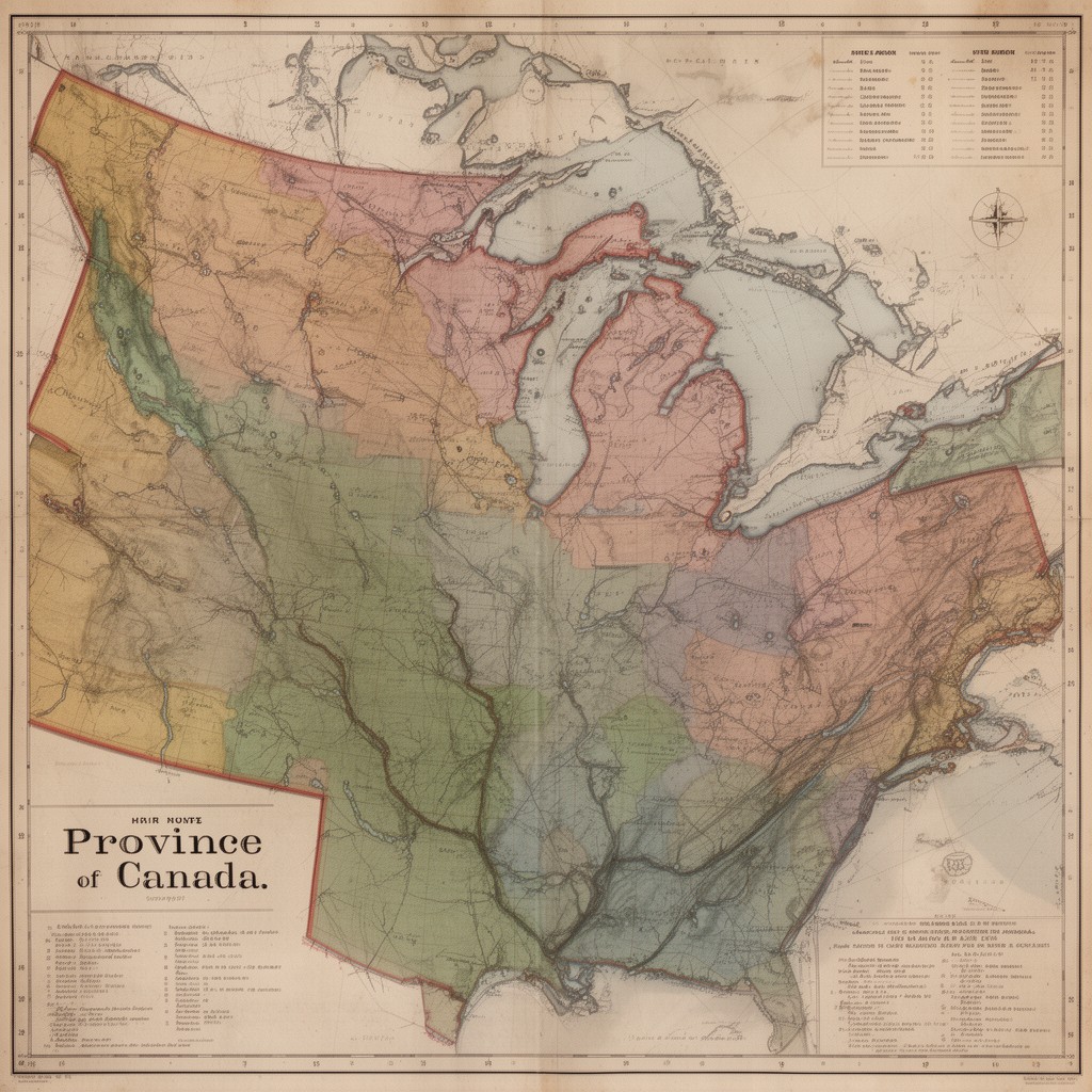 AI-generated illustration of Province of Canada