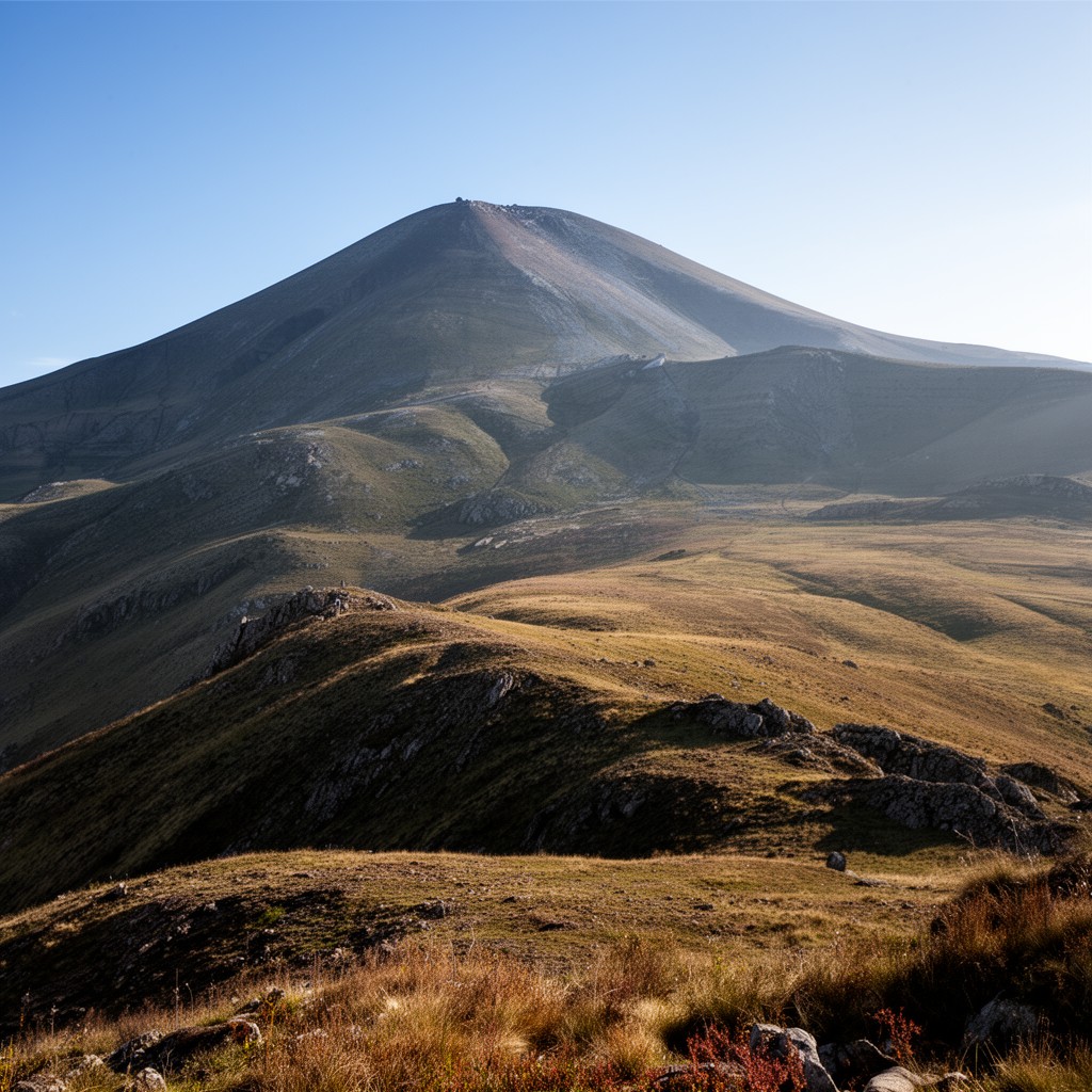 AI-generated illustration of Puy de Sancy