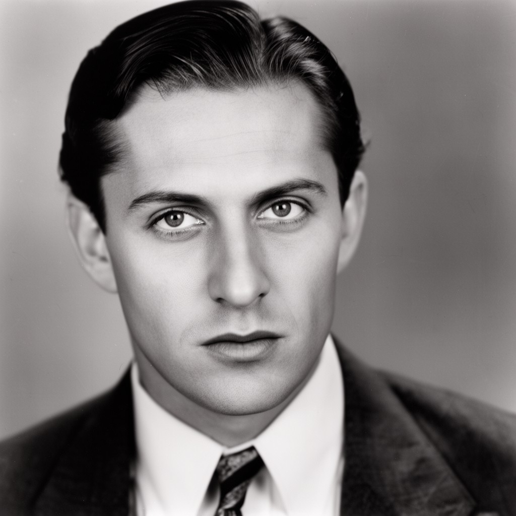 AI-generated illustration of Charles 'Buddy' Rogers