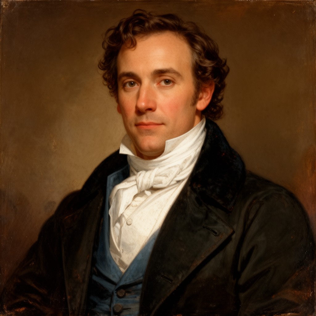 AI-generated illustration of Solomon Willard