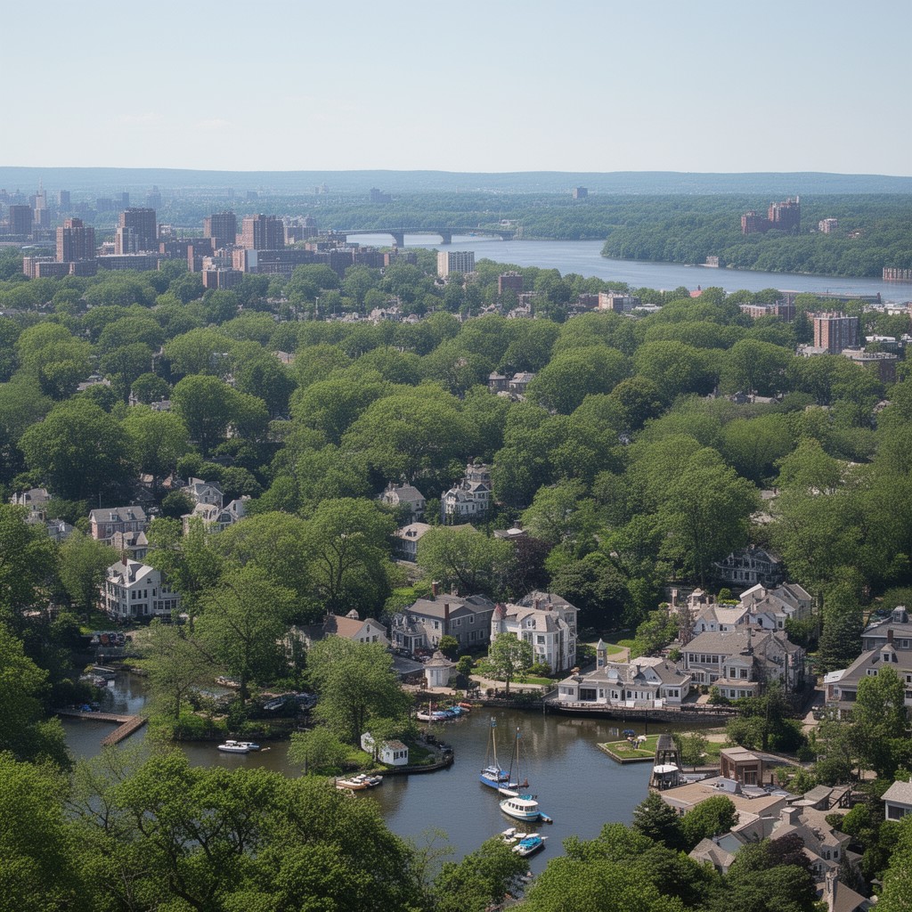 AI-generated illustration of Westchester County, New York