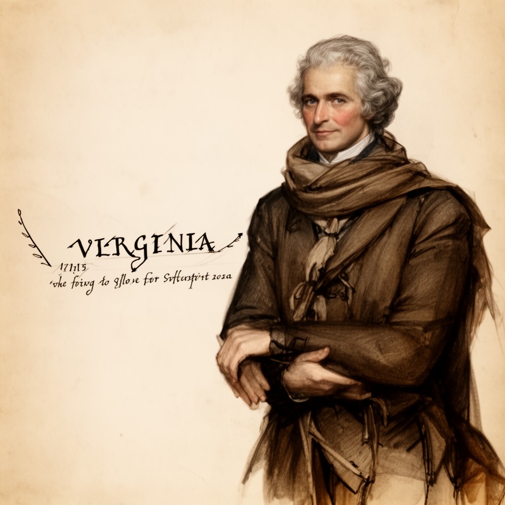 AI-generated illustration of Virginia