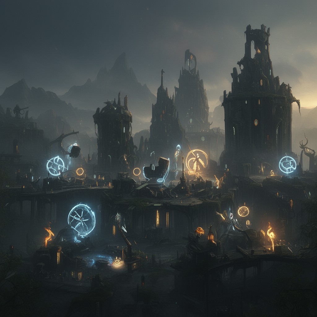 AI-generated illustration of Bethesda Softworks