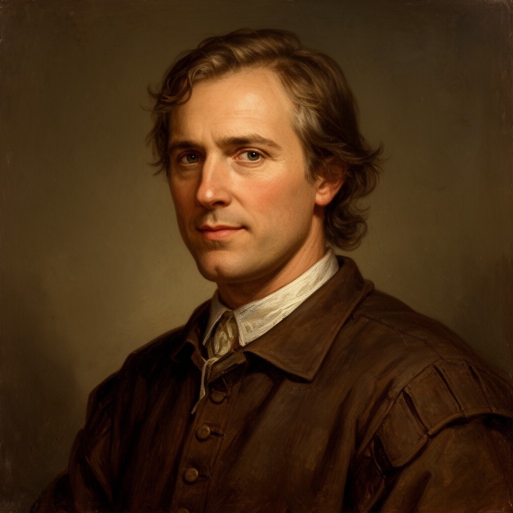 AI-generated illustration of Jakob Ammann