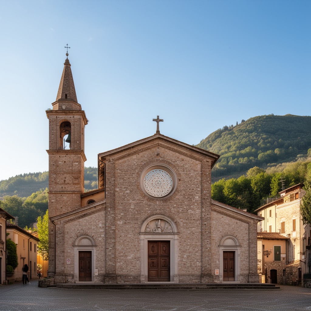 AI-generated illustration of Church of Sant’Antonio di Padova