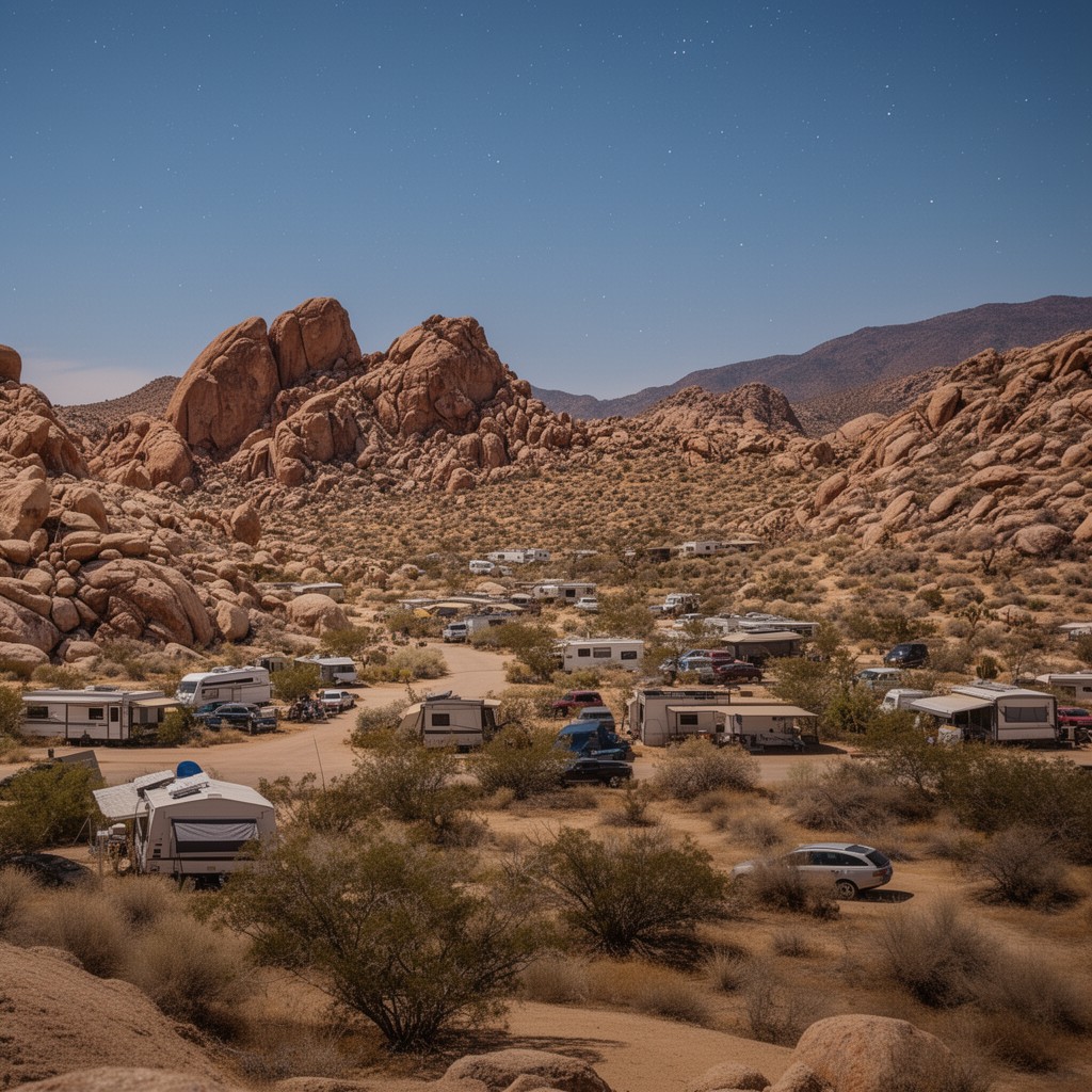AI-generated illustration of Ryan Campground