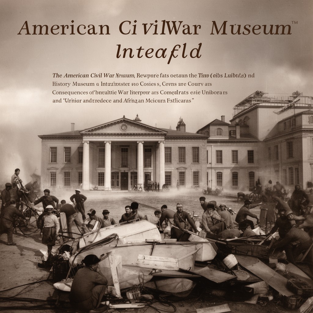 AI-generated illustration of American Civil War Museum
