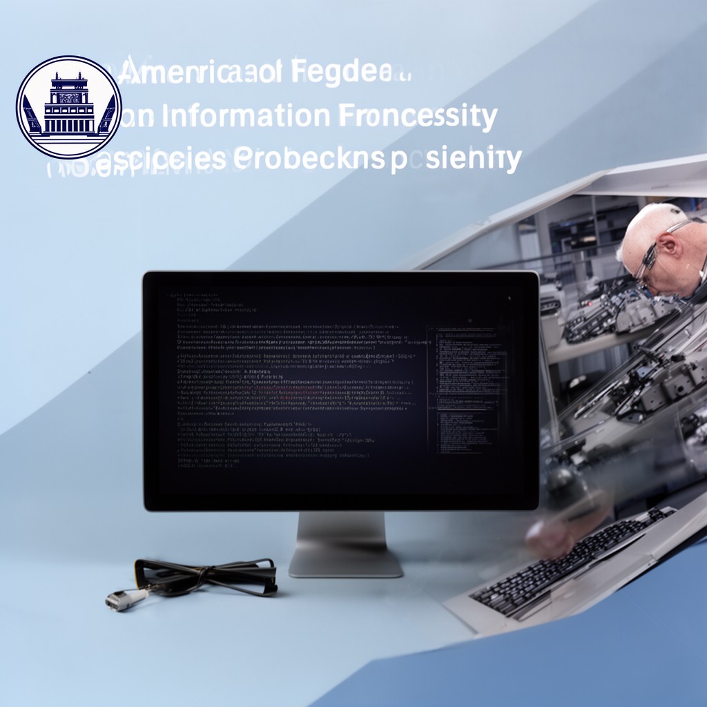 AI-generated illustration of American Federation of Information Processing Societies