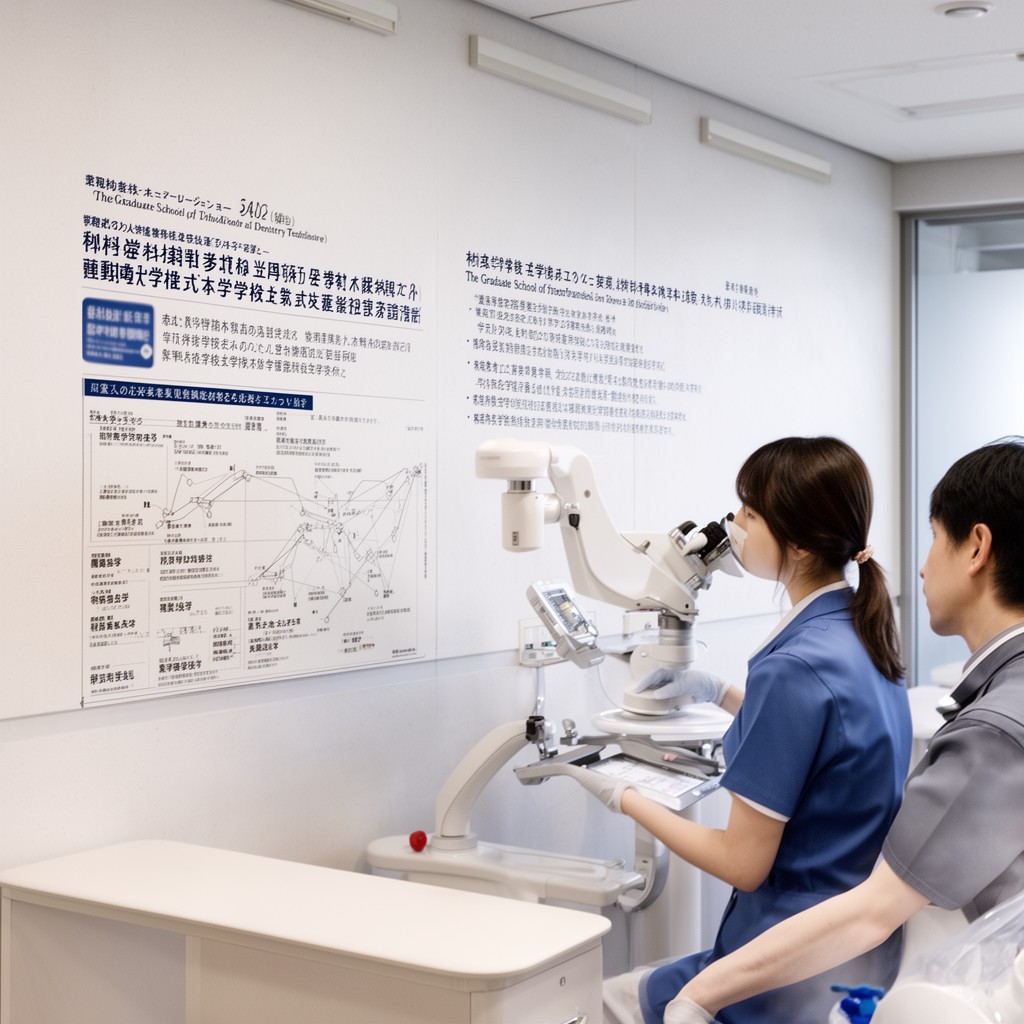 AI-generated illustration of Graduate School of Dentistry