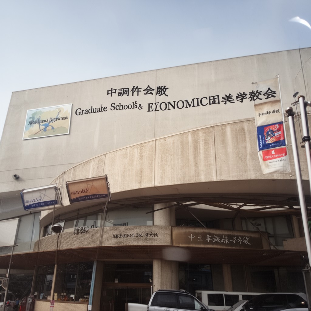 AI-generated illustration of Graduate School of Economics and Management