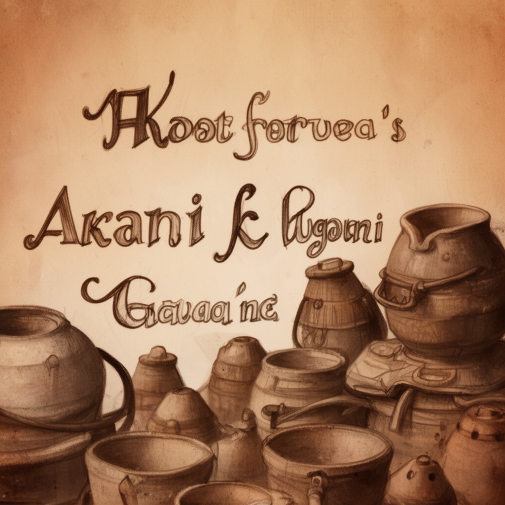 AI-generated illustration of Akan