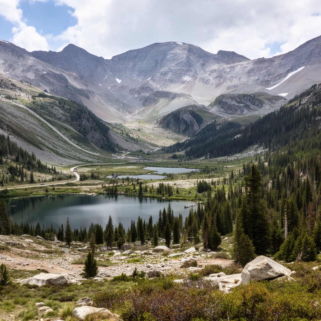 AI-generated illustration of Carson Pass