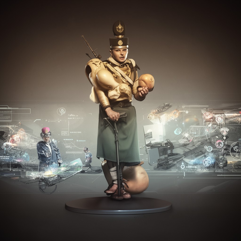 AI-generated illustration of Director Special Forces