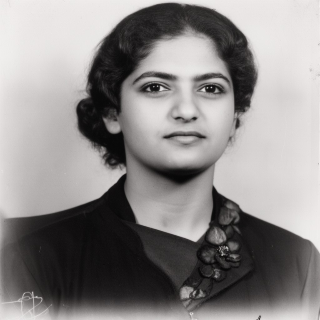 AI-generated illustration of Aruna Asaf Ali