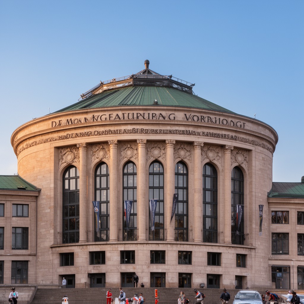 AI-generated illustration of Landtag of Mecklenburg-Vorpommern