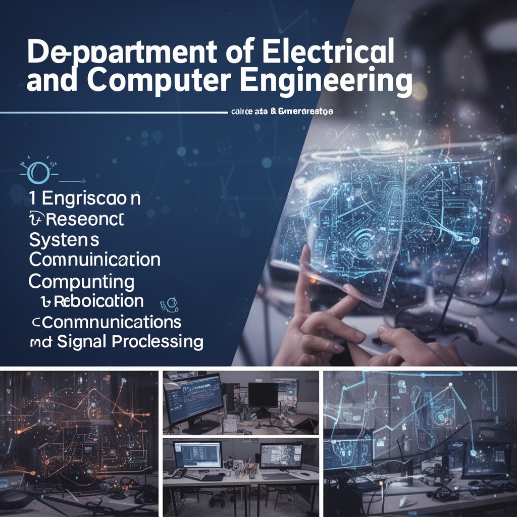 AI-generated illustration of Department of Electrical and Computer Engineering