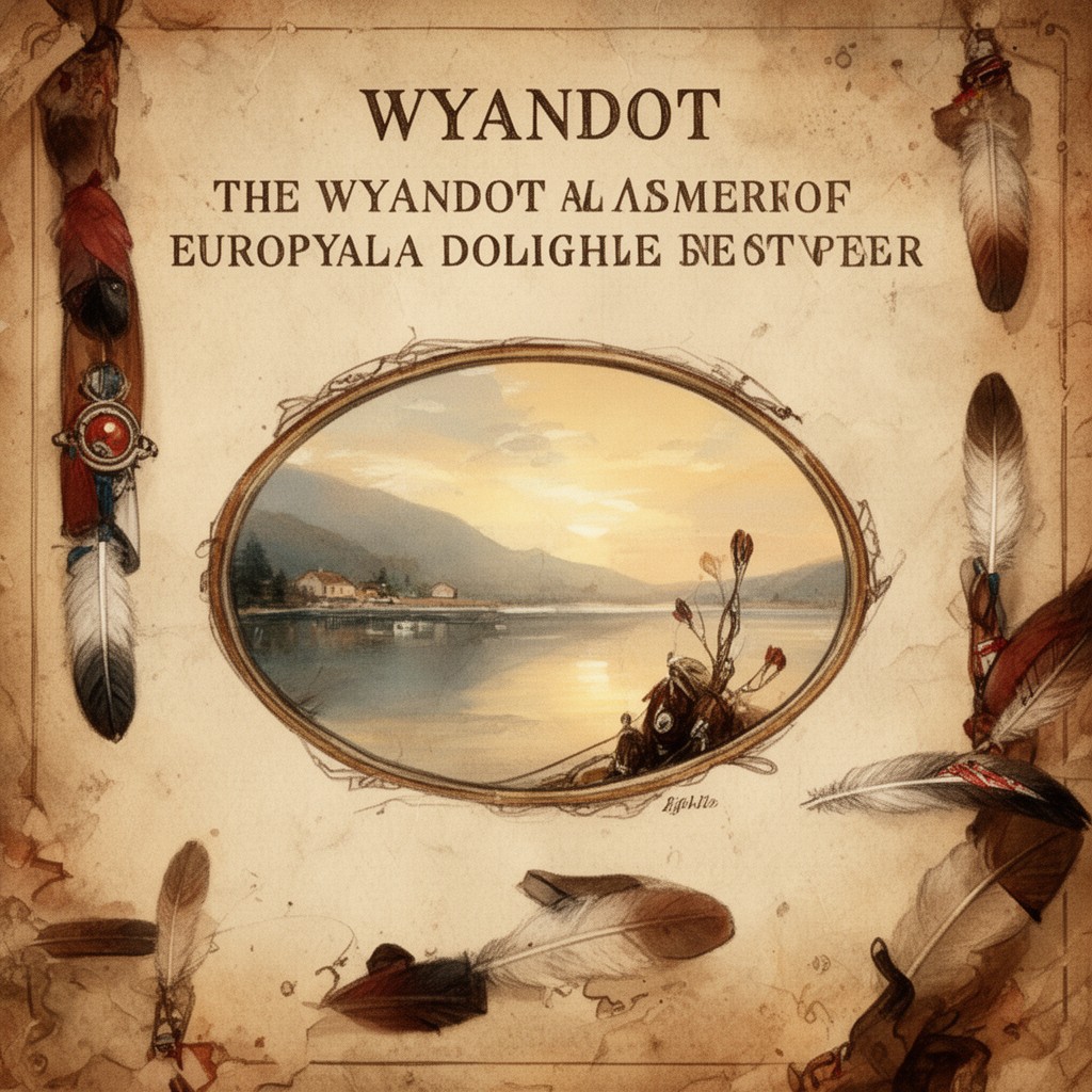 AI-generated illustration of Wyandot