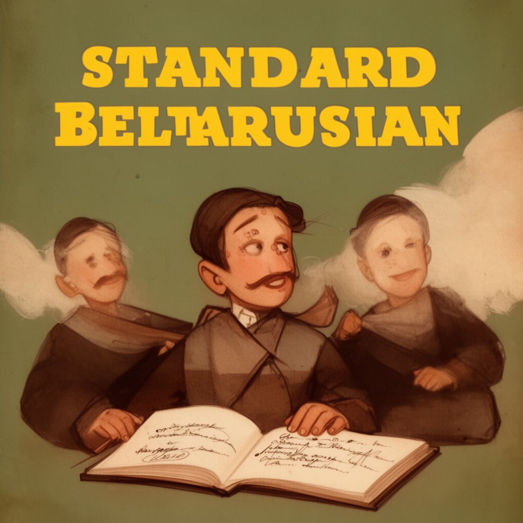 AI-generated illustration of Standard Belarusian