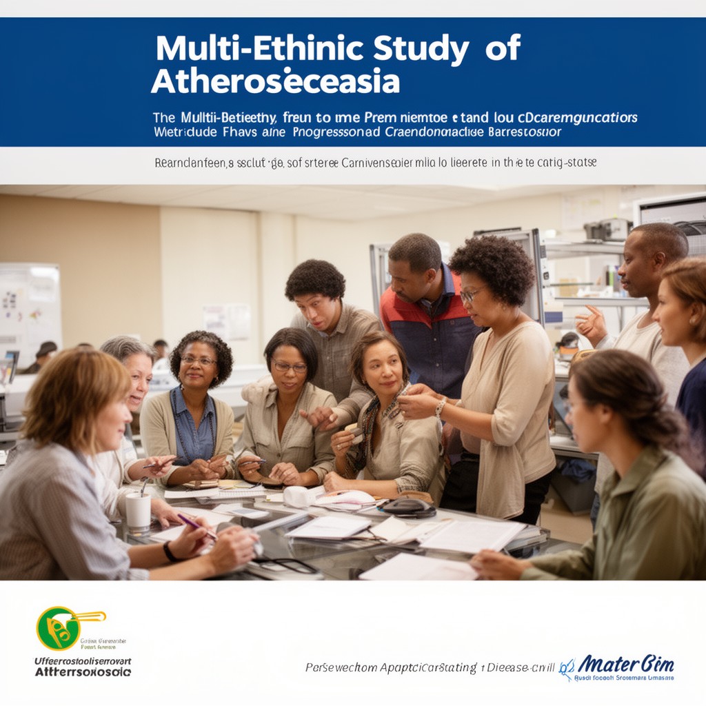 AI-generated illustration of Multi-Ethnic Study of Atherosclerosis