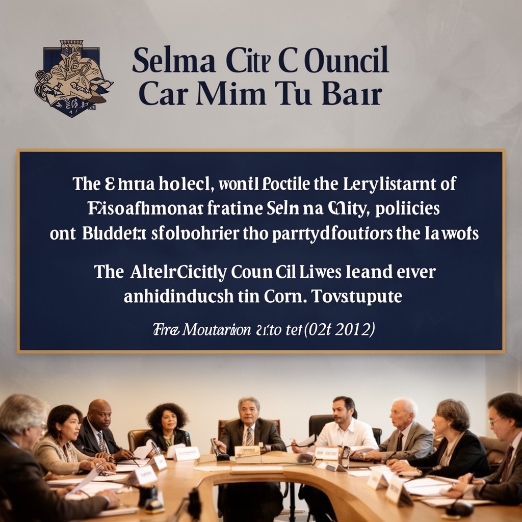 AI-generated illustration of Selma City Council