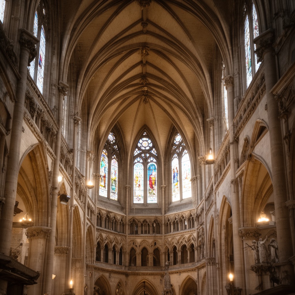 AI-generated illustration of Opus Francigenum