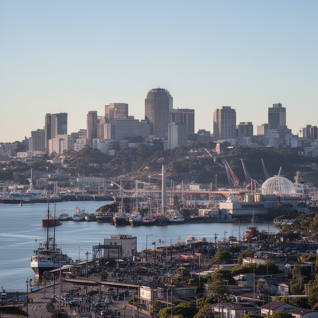 AI-generated illustration of Oakland