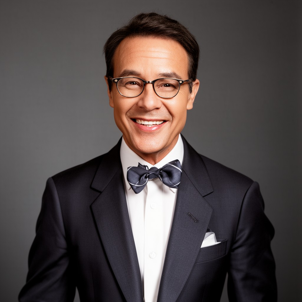 AI-generated illustration of Dick Clark
