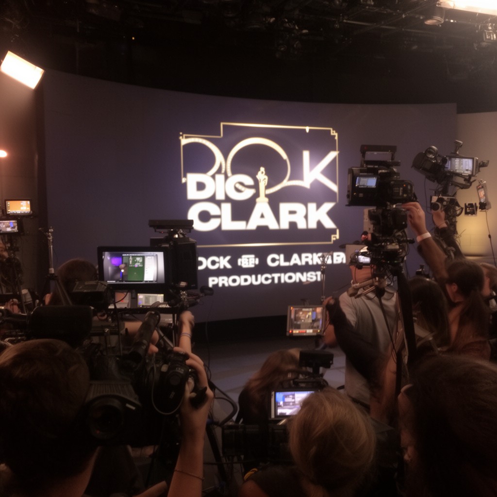 AI-generated illustration of Dick Clark Productions