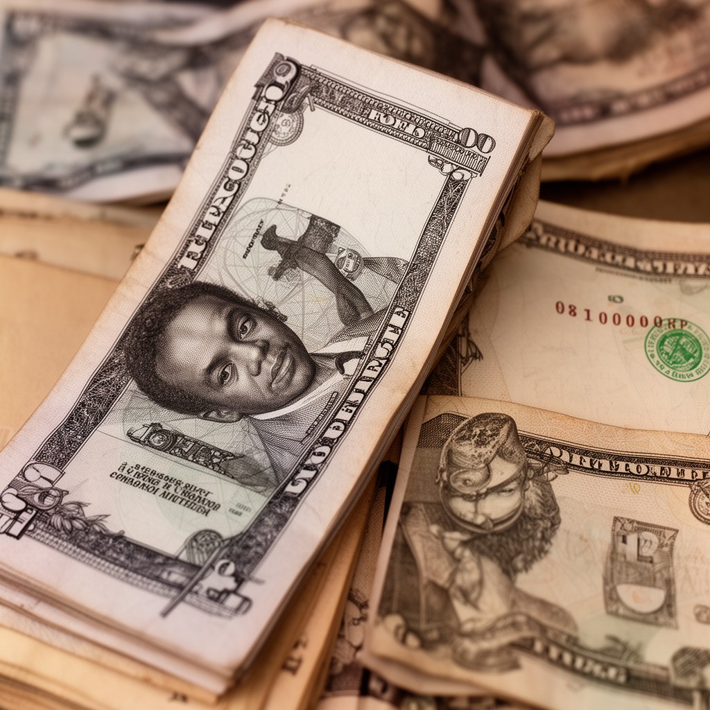 AI-generated illustration of Congolese franc