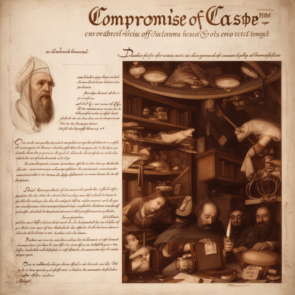 AI-generated illustration of Compromise of Caspe