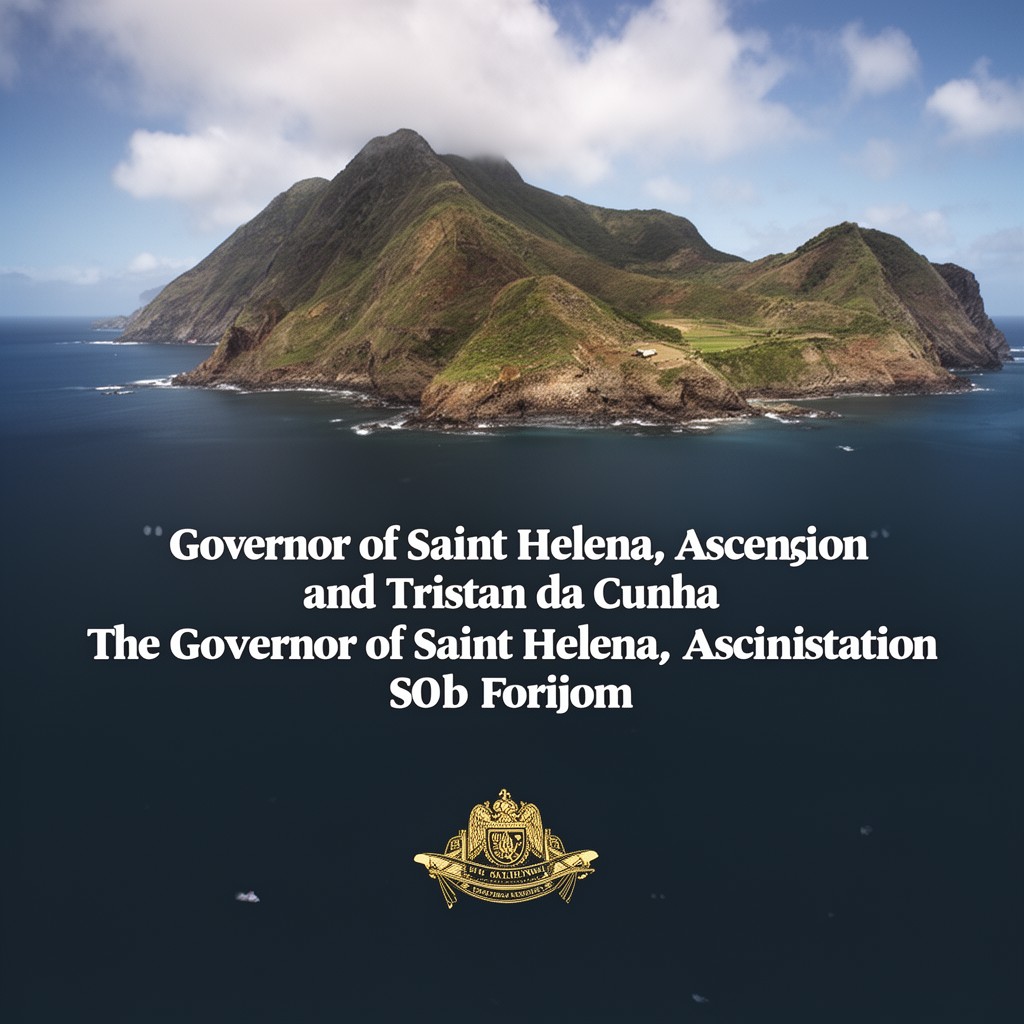AI-generated illustration of Governor of Saint Helena, Ascension and Tristan da Cunha