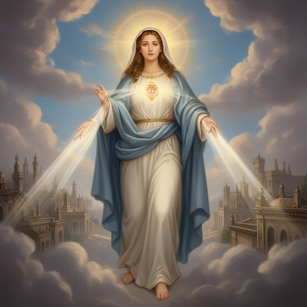 AI-generated illustration of Ineffabilis Deus