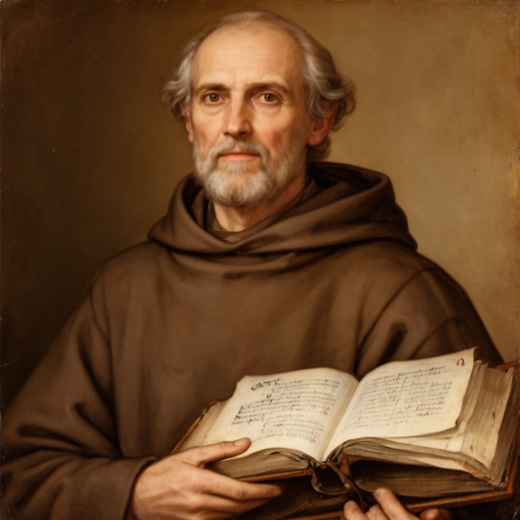 AI-generated illustration of Duns Scotus