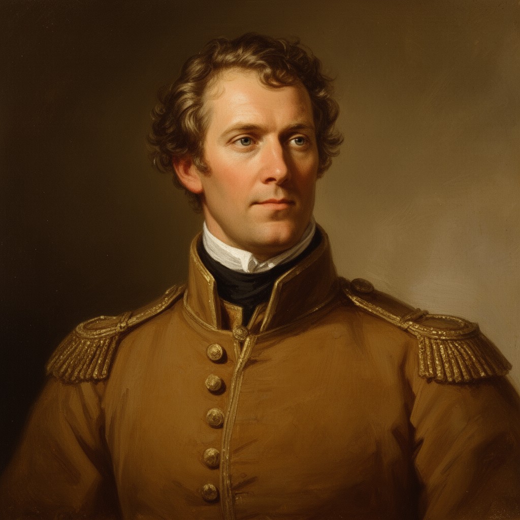 AI-generated illustration of Meriwether Lewis